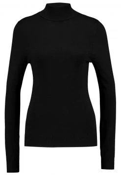 Bestpreis 😍 Even&Odd BASIC TURTLE NECK JUMPER - Strickpullover - Black | Damen ✔️ -SchuheKonig Geschaft 6574f0c64c3448f18099eefc0671a65c