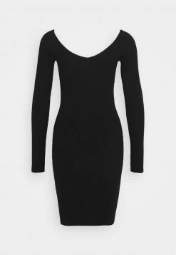 Am billigsten 🤩 Even&Odd Damen Strickkleid - Black ✨ -SchuheKonig Geschaft 658bfc0049ac43f7aba9ea45698d76d8
