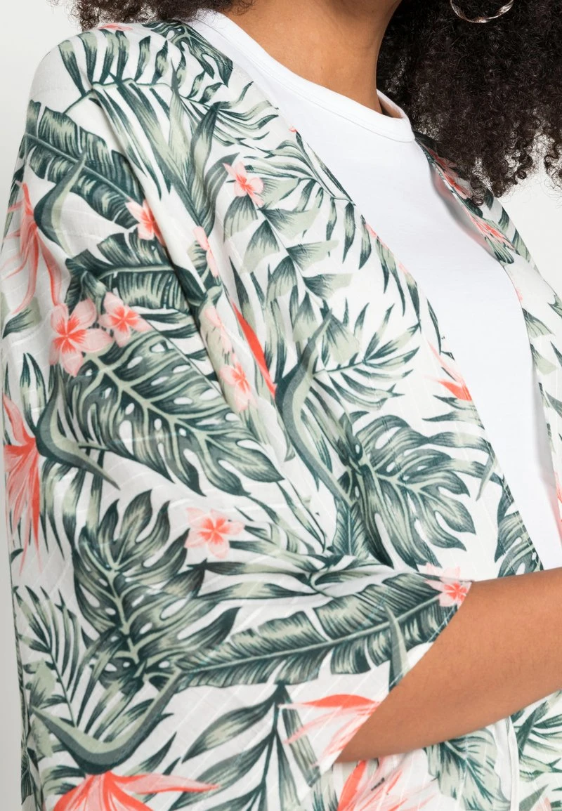 Neu 😉 Even&Odd Damen Leichte Jacke - White/green/pink ❤️ 7 Neu 😉 Even&Odd Damen Leichte Jacke - White/green/pink ❤️ – Bild 5