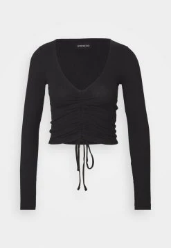 Brandneu ⌛ Even&Odd Damen Langarmshirt - Black ✨ -SchuheKonig Geschaft 66e8b0d453444f14944f823827c76432