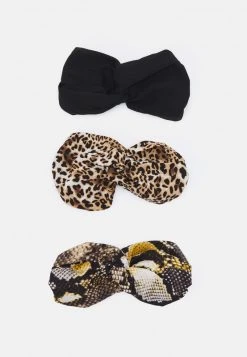 Budget 😉 Even&Odd Damen 3 PACK - Haar-Styling-Accessoires - Black/brown ⭐