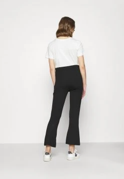 Billig 😉 Even&Odd Kick Flare Punto Trousers - Stoffhose - Black | Damen ⭐ -SchuheKonig Geschaft 6e23acc53278491d9eb36e2567cffe8c