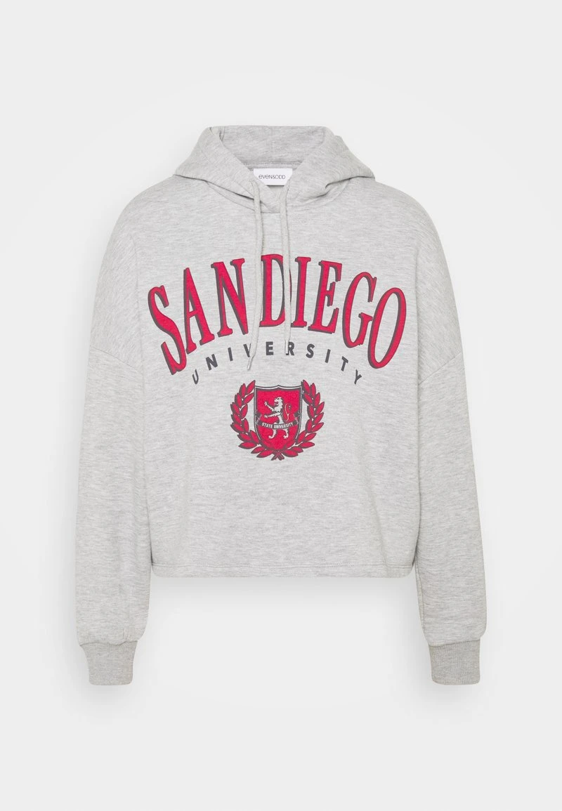 Neu 🎁 Even&Odd Damen OVERSIZED CROPPED PRINTED HOODIE - Kapuzenpullover - Mottled Light Grey 🧨 7 Neu 🎁 Even&Odd Damen OVERSIZED CROPPED PRINTED HOODIE - Kapuzenpullover - Mottled Light Grey 🧨 – Bild 5