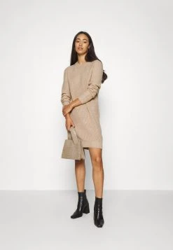 Rabatt ⌛ Even&Odd Damen Strickkleid - Tan ✨ -SchuheKonig Geschaft 6f3d6be6aa0b446a9529d0524228b24d