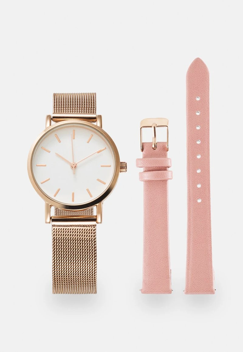 Bester Verkauf 🎁 Even&Odd Damen SET - Uhr - Rose Gold-coloured/pink 🎉 3 Bester Verkauf 🎁 Even&Odd Damen SET - Uhr - Rose Gold-coloured/pink 🎉