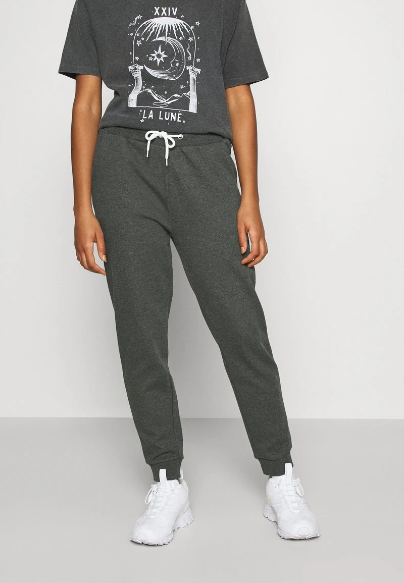Bestpreis 🔥 Even&Odd Damen Regular Fit Jogger With Contrast - Jogginghose - Mottled Dark Grey ✨ 3 Bestpreis 🔥 Even&Odd Damen Regular Fit Jogger With Contrast - Jogginghose - Mottled Dark Grey ✨