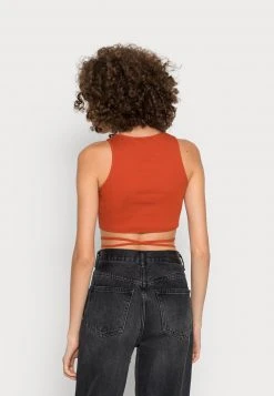 Brandneu ⌛ Even&Odd Top - Orange | Damen 🛒 -SchuheKonig Geschaft 7096308bd8d94ff9a7fce89f728bf2cb