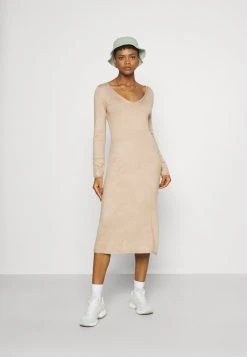 Neu 🌟 Even&Odd Damen KNIT MAXI V NECK DRESS WITH SLIT - Strickkleid - Camel 😀 9 Neu 🌟 Even&Odd Damen KNIT MAXI V NECK DRESS WITH SLIT - Strickkleid - Camel 😀 -SchuheKonig Geschaft 7384a5920ebd4e6d8db36e6b51453539