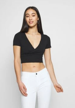 Bestes Angebot 😉 Even&Odd Damen 2 PACK - T-Shirt Print - Black/white 🎉 -SchuheKonig Geschaft 744038dbdf78440d964ebc549393a7be