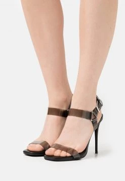 Coupon 😉 Even&Odd Riemensandalette - Black | Damen ⌛