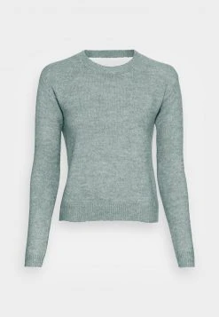 Bestes Angebot 🔥 Even&Odd Damen BACK DETAIL - Strickpullover - Green ✨ -SchuheKonig Geschaft 75d7fba4801a414e8b85d755711854a2