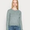 Bestes Angebot 🔥 Even&Odd Damen BACK DETAIL - Strickpullover - Green ✨ -SchuheKonig Geschaft 78856161019f41dfb4b8e11113e7049d