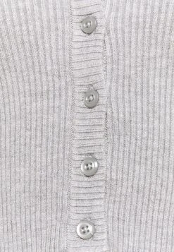 Top 10 🥰 Even&Odd Damen Strickjacke - Mottled Light Grey 🥰 -SchuheKonig Geschaft 78b3c074eda9466bbac4930698f789f2