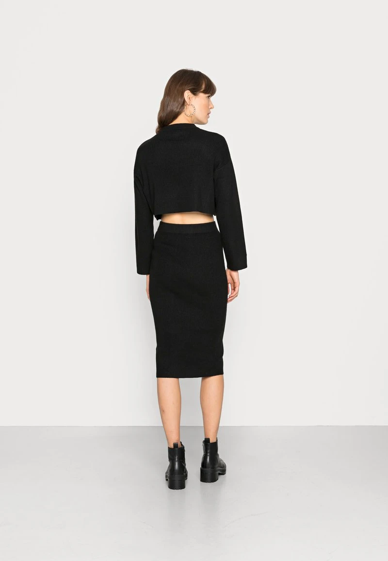 Am billigsten ⭐ Even&Odd Damen SET SKIRT AND CROPPED JUMPER - Strickpullover - Black ❤️ 5 Am billigsten ⭐ Even&Odd Damen SET SKIRT AND CROPPED JUMPER - Strickpullover - Black ❤️ – Bild 3