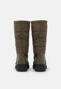 Auslauf ❤️ Even&Odd Damen WINTER BOOTIES - Schnürstiefel - Khaki ✨ -SchuheKonig Geschaft 79aca08b7e9e49b2bcc417f33a87d200
