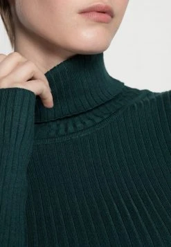 Großhandel ❤️ Even&Odd Damen BASIC TURTLE NECK - Strickpullover - Dark Green 😀 -SchuheKonig Geschaft 7c5b046f10fc49afbf89a65279c76f6b