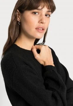 Blitzangebot ✨ Even&Odd Damen BALLOON SLEEVE JUMPER - Strickpullover - Black 😍 -SchuheKonig Geschaft 7d88ffb106ac4ba28e8501a4de9ad34f