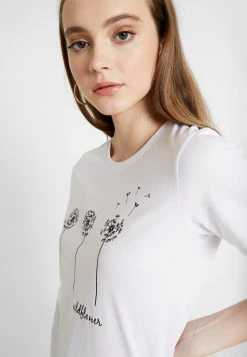 Bestes Angebot 😍 Even&Odd Damen T-Shirt Print - White 👍 -SchuheKonig Geschaft 7ef3a669166e4fe7a476009b94822695