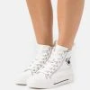 Angebote ❤️ Even&Odd LOVE - ⭐ Sneaker High - White/black | Damen 👍