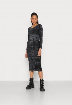 Besorgen ✨ Even&Odd Damen DRESS - Freizeitkleid - Black / Grey / White 🎉