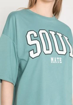 Brandneu 🎉 Even&Odd Damen T-Shirt Print - Green 😉 -SchuheKonig Geschaft 82748c9aa8074e18beb06b49ae39ba1d