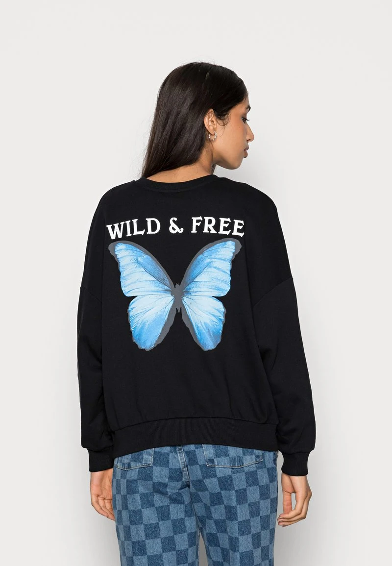 Brandneu 🛒 Even&Odd Damen BUTTERFLY BACK PRINT OVERSIZED - Sweatshirt - Black 👍 3 Brandneu 🛒 Even&Odd Damen BUTTERFLY BACK PRINT OVERSIZED - Sweatshirt - Black 👍