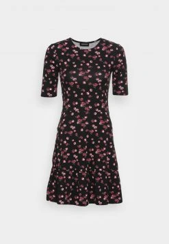 Bestpreis ❤️ Even&Odd Damen Jerseykleid - Black/multi Coloured 💯 -SchuheKonig Geschaft 82f7864443ea41b0a02b09e484bc0947