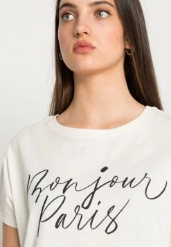 Billig 🧨 Even&Odd Damen T-Shirt Print - White 😉 -SchuheKonig Geschaft 83adba5b2fc54b1792c399898d7ba262