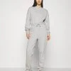 Coupon ✨ Even&Odd Damen SWEAT - Oversized Comfy - Jumpsuit - Light Grey 💯