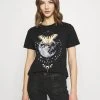 Rabatt ✔️ Even&Odd HATTIE MOON AND BUTTERLY TEE - T-Shirt Print - Black | Damen 🔔 -SchuheKonig Geschaft 85e3cb2a53cb429c8f695b5e3ac6c77b