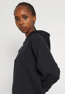 Auslauf 😉 Even&Odd Casual Hooded Sweat Mini Dress - Freizeitkleid - Black | Damen 😉 -SchuheKonig Geschaft 87e7dbb6139943b59173796efde3aaa1