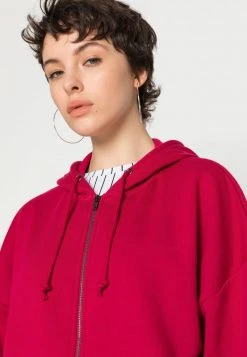 Auslauf 🤩 Even&Odd Damen OVERSIZED HOODED ZIP JACKET - Sweatjacke - Red ✔️ -SchuheKonig Geschaft 88e97fc3f1254f68b39dbf465c7d743d