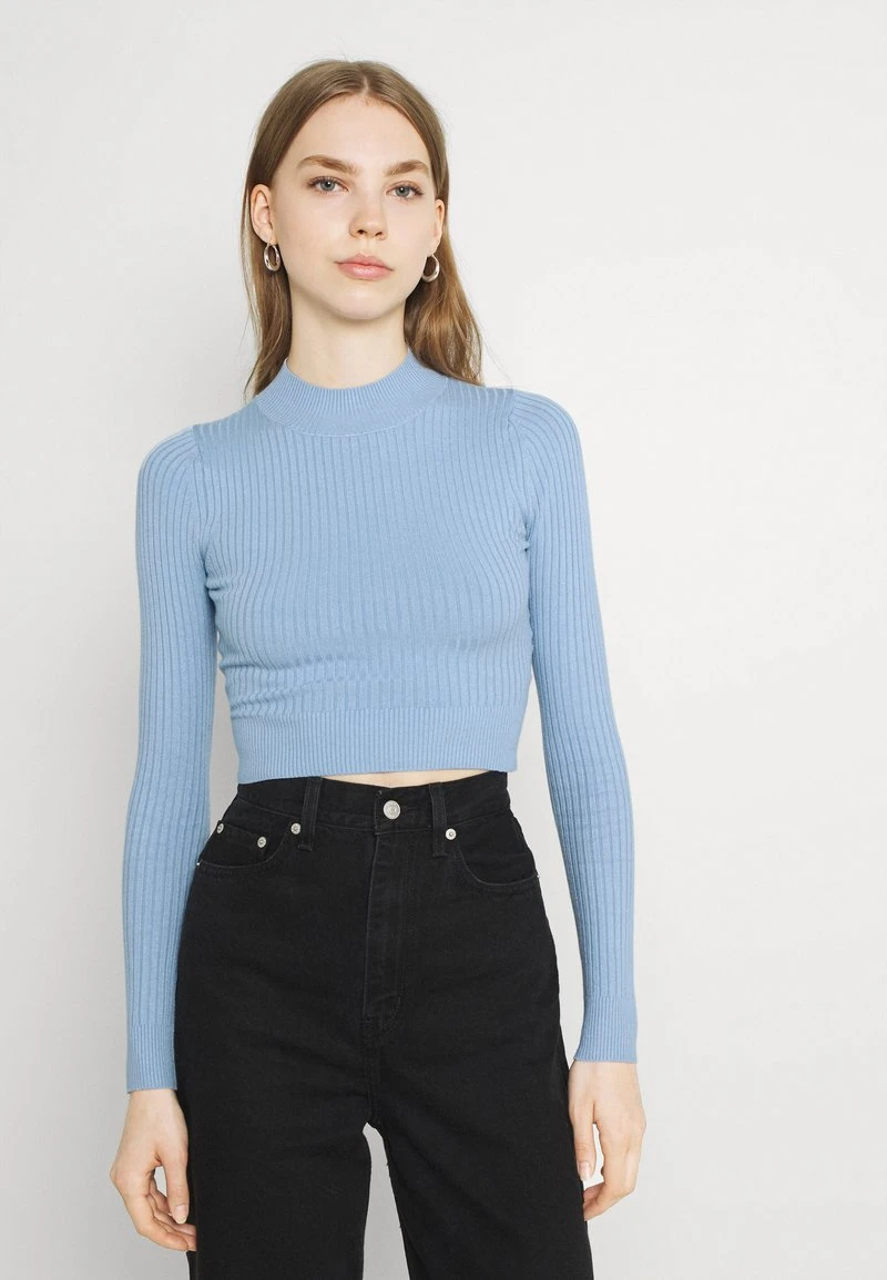 Schlussverkauf 🥰 Even&Odd Damen 2 PACK - Strickpullover - Black/light Blue 🤩 4 Schlussverkauf 🥰 Even&Odd Damen 2 PACK - Strickpullover - Black/light Blue 🤩 – Bild 2