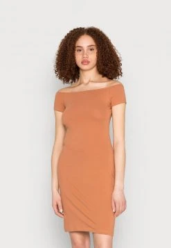 Am billigsten ❤️ Even&Odd Jerseykleid - Brown | Damen ❤️
