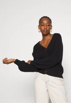 Aktion 🔥 Even&Odd Damen BUTTON THROUGH CARDIGAN - Strickjacke - Black 💯 -SchuheKonig Geschaft 8c87aa4e93184af9a8642e46a938a1fa