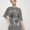 Neu ❤️ Even&Odd Damen T-Shirt Print - Grey ❤️