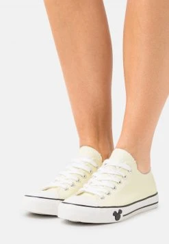 Am billigsten 😍 Even&Odd Damen DISNEY MICKEY MOUSE - Sneaker Low - Light Yellow 😉