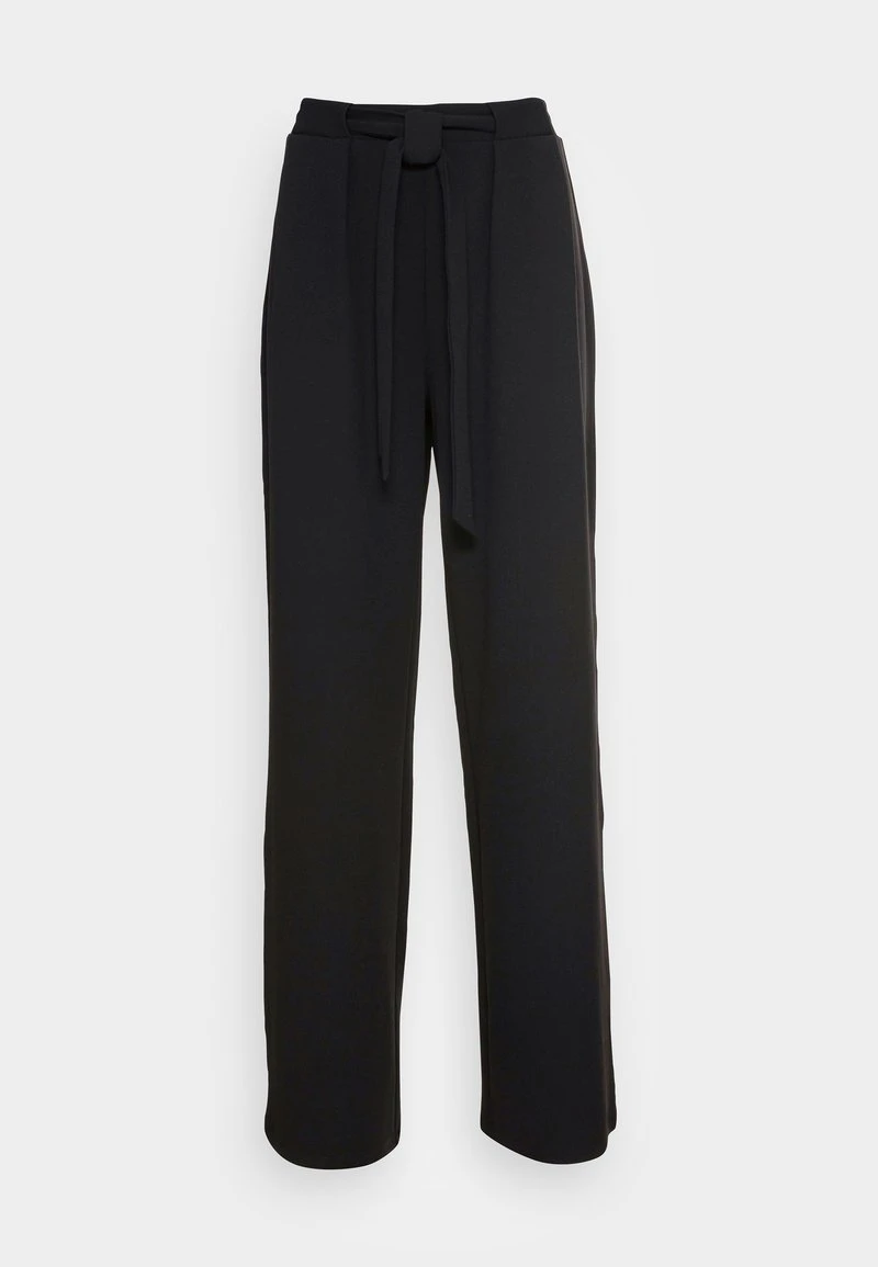 Großhandel ✨ Even&Odd BELT DETAIL WIDE LEG PANTS - Stoffhose - Black | Damen 😀 6 Großhandel ✨ Even&Odd BELT DETAIL WIDE LEG PANTS - Stoffhose - Black | Damen 😀 – Bild 4