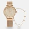 Besorgen 🤩 Even&Odd Damen SET - Uhr - Rose Gold-coloured ❤️