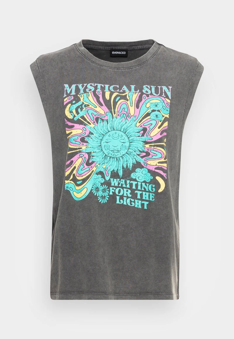 Blitzangebot ❤️ Even&Odd T-Shirt Print - Black | Damen 👍 6 Blitzangebot ❤️ Even&Odd T-Shirt Print - Black | Damen 👍 – Bild 4