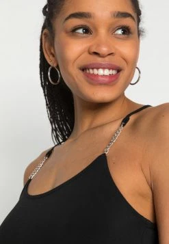 Rabatt ✨ Even&Odd Damen CHAIN STRAPS GOING OUT PLAYSUIT - Jumpsuit - Black/silver 🥰 -SchuheKonig Geschaft 93675cd63c684c8ca7ec85027f9bc16d