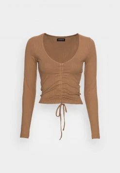 Coupon ⌛ Even&Odd Damen Langarmshirt - Brown 🛒 -SchuheKonig Geschaft 947b65ecb4054a5b91b19bef14d14167