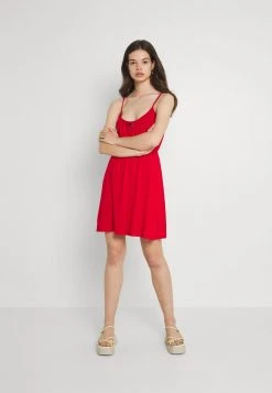 Am billigsten 🔔 Even&Odd Damen Jerseykleid - Red 👏