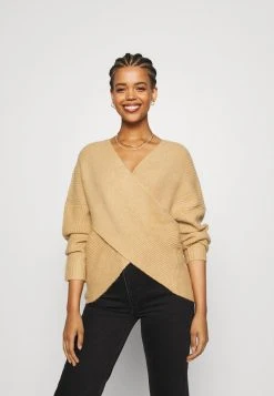 Schlussverkauf 👍 Even&Odd Damen Strickpullover - Tan 🔥