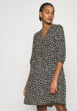 Brandneu ⌛ Even&Odd Damen Blusenkleid - Black/white ❤️ -SchuheKonig Geschaft 97c701d484e64659b0732007ff76336b