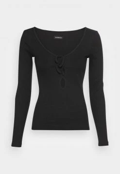 Budget ❤️ Even&Odd Damen Langarmshirt - Black 😀 -SchuheKonig Geschaft 9818c985e65e4d90bdedbac625f9f3f5