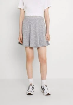 Top 10 ⌛ Even&Odd Damen Flared Mini Knitted Skirt - Minirock - Mottled Grey 👍
