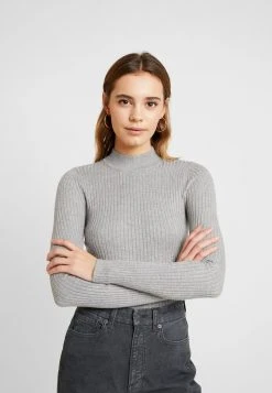Auslauf 🔔 Even&Odd Damen Strickpullover - Grey ⌛