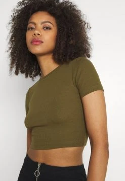 Billig ✨ Even&Odd Damen 3 PACK - T-Shirt Basic - Black/white/khaki 🎁 -SchuheKonig Geschaft 98c7c1ba5e044ea7805316831f2855ba