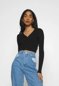 Bestpreis 🔥 Even&Odd Damen Strickjacke - Black 👍